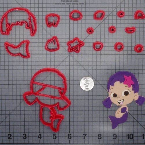Bubble Guppies - Oona Body 266-F326 Cookie Cutter Set
