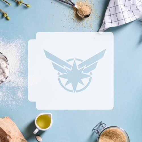 Captain Marvel Symbol 783-D584 Stencil