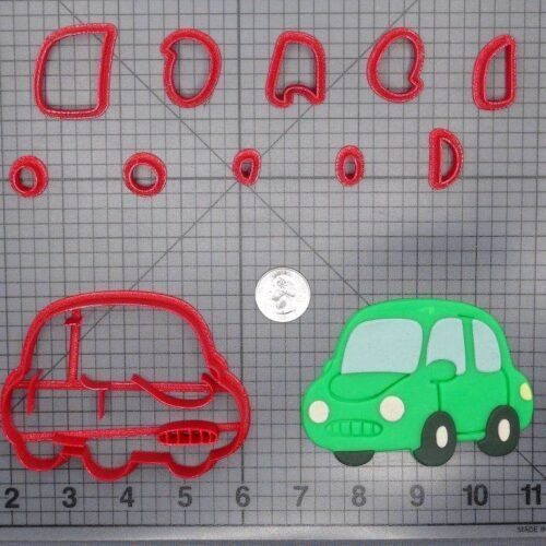 Car 266-F120 Cookie Cutter Set