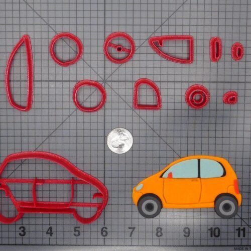 Car 266-F268 Cookie Cutter Set