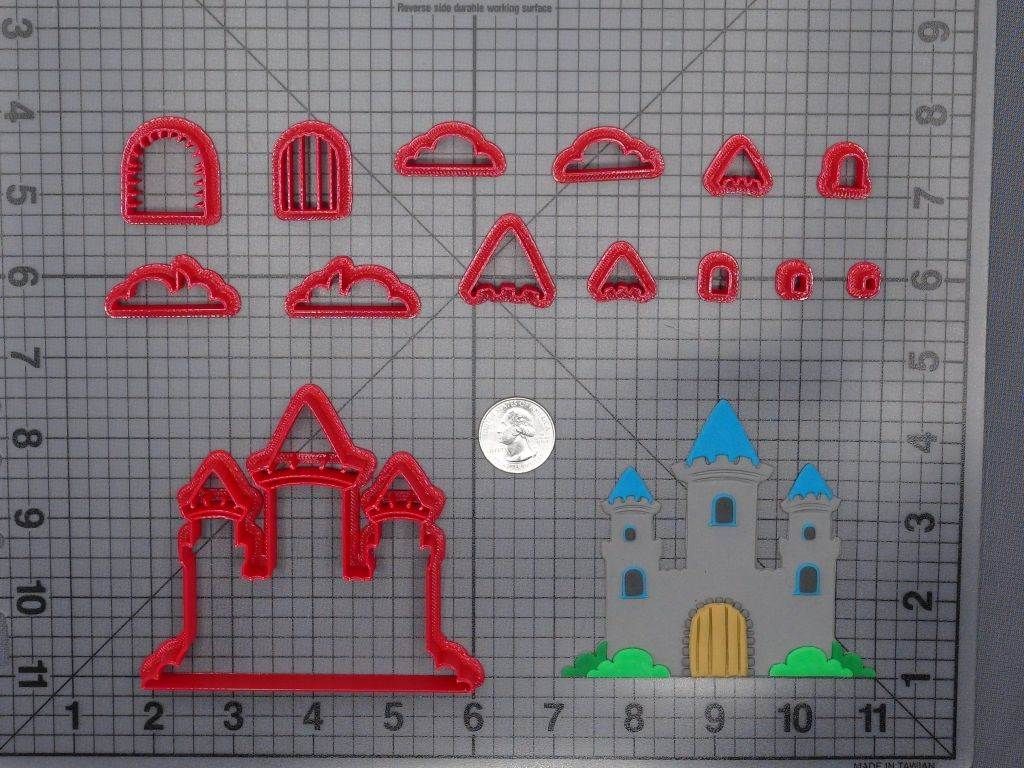 Castle 266-F336 Cookie Cutter Set