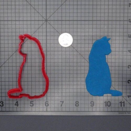 Cat Body 266-F348 Cookie Cutter Silhouette
