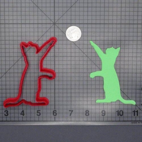 Cat Body 266-F423 Cookie Cutter Silhouette