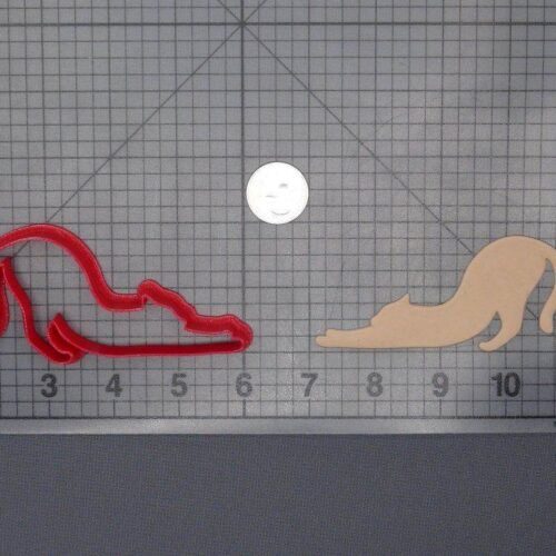 Cat Body 266-F453 Cookie Cutter Silhouette