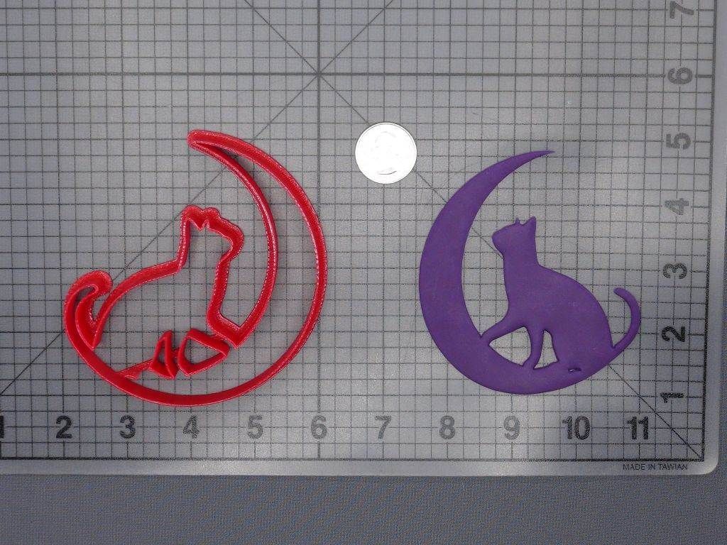 Cat Moon 266-F313 Cookie Cutter