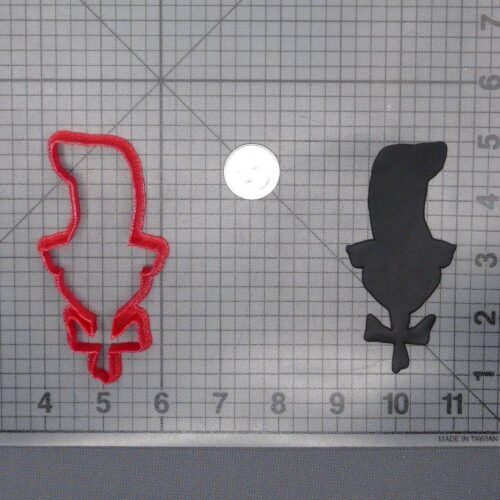 Cat in the Hat Head 266-F176 Cookie Cutter Silhouette