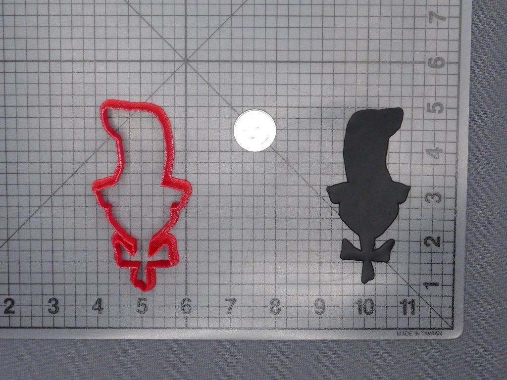 Cat in the Hat Head 266-F176 Cookie Cutter Silhouette