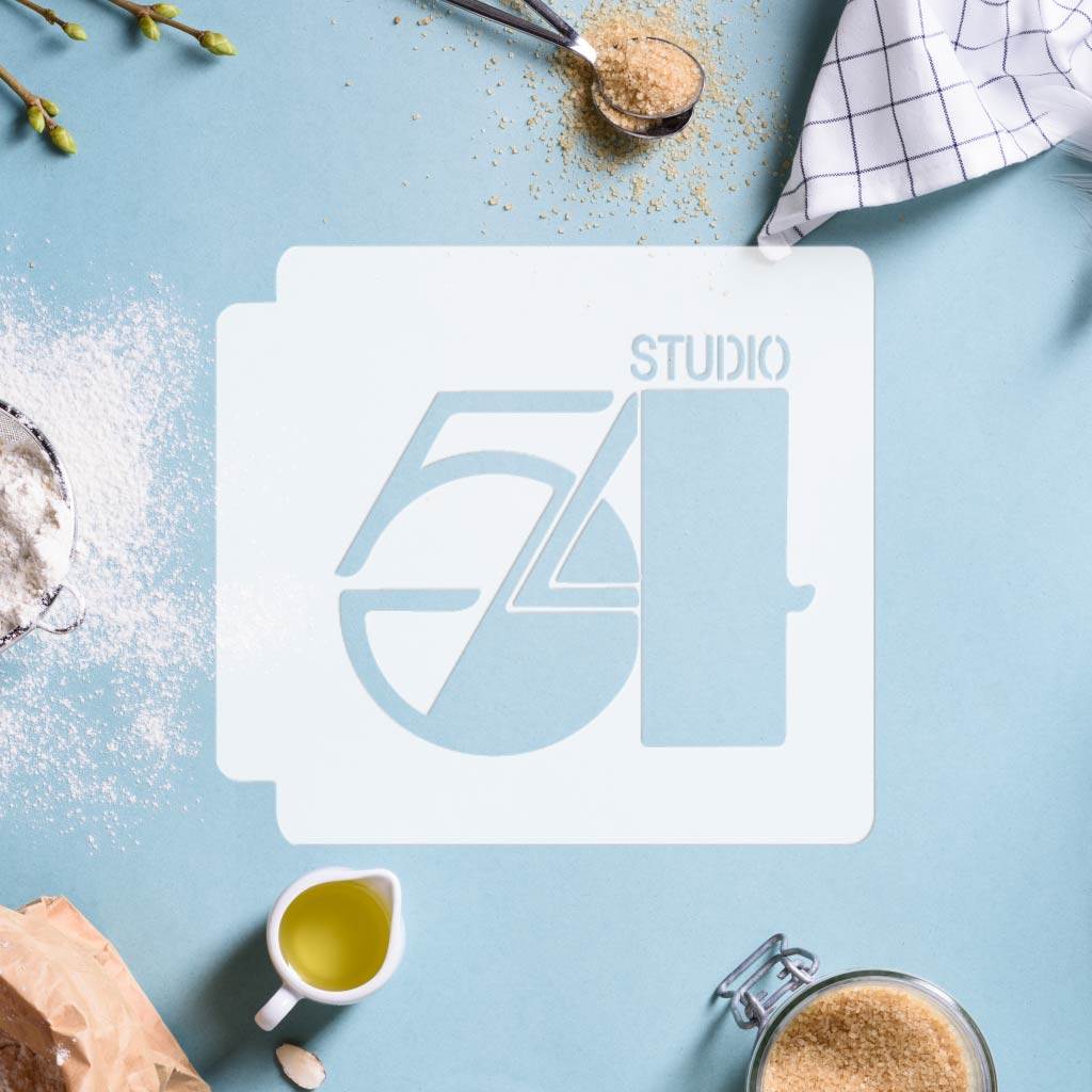 Club Studio 54 Logo 783-D422 Stencil