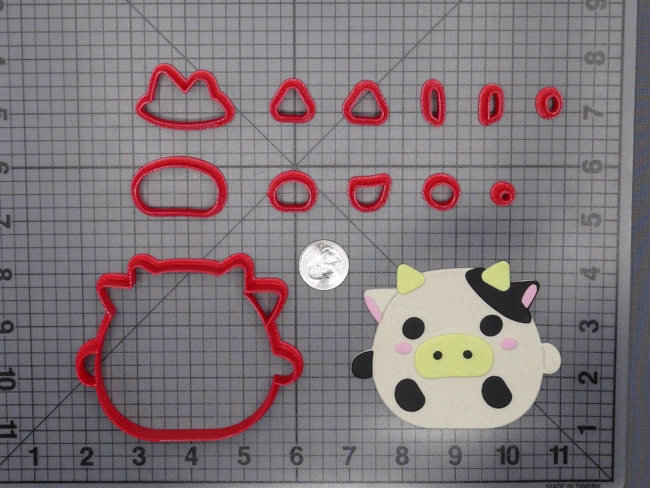Cow 266-F269 Cookie Cutter Set