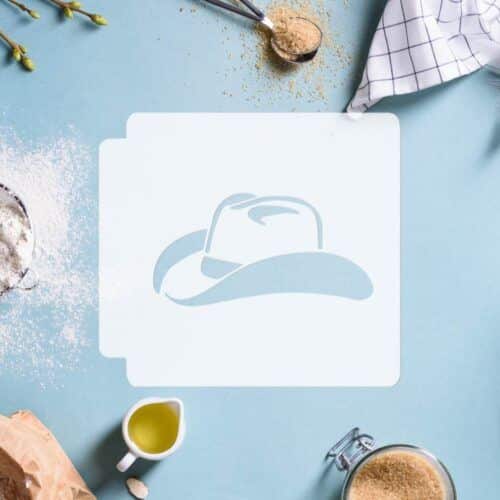 Cowboy Hat 783-D711 Stencil