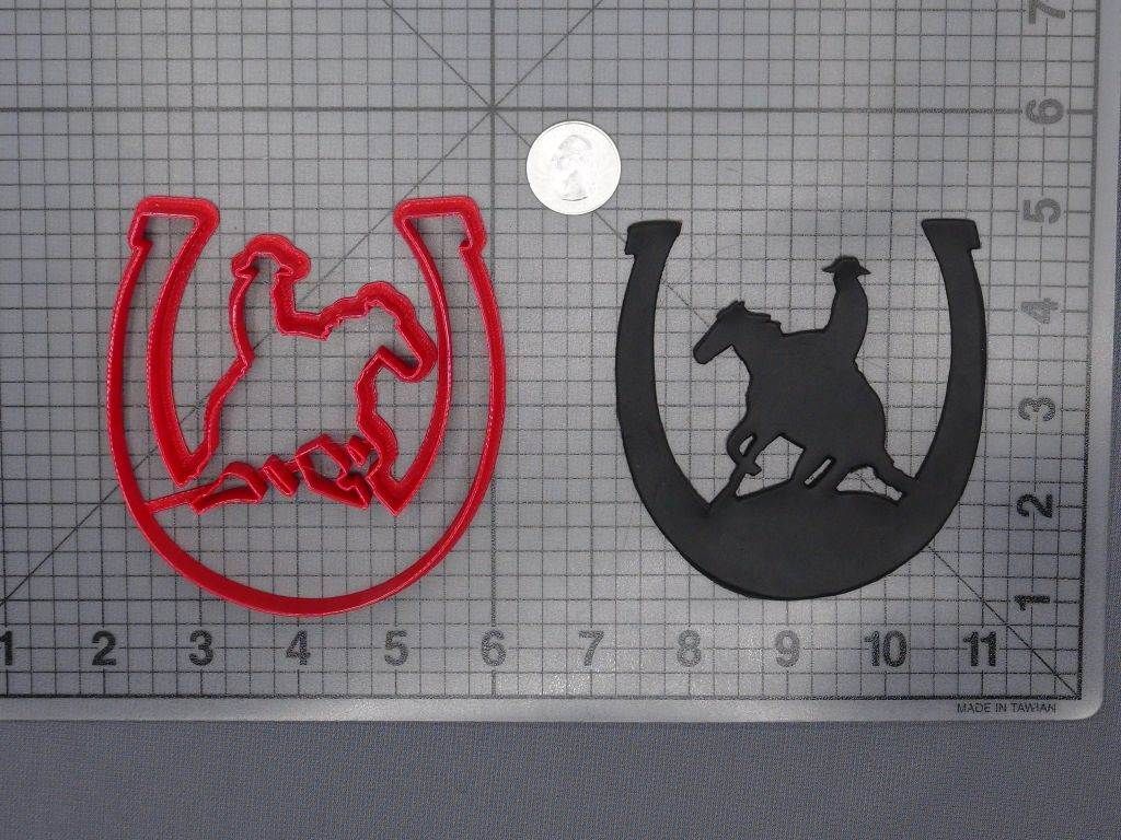 Cowboy Horseshoe 266-F204 Cookie Cutter