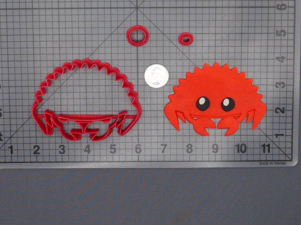 Crab 266-F438 Cookie Cutter Set