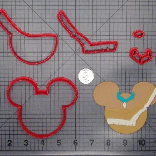 Disney Ears - Pocahontas 266-F291 Cookie Cutter Set