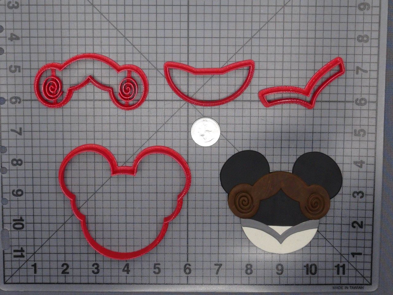 Disney Ears - Star Wars - Princess Leia 266-F259 Cookie Cutter Set
