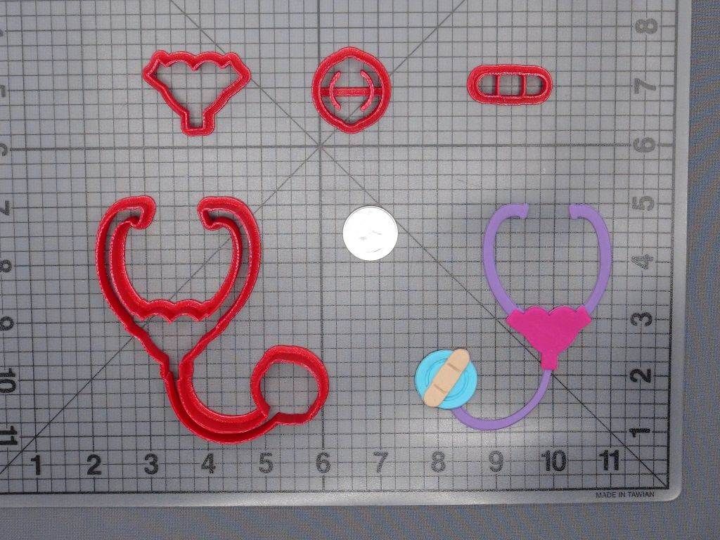Doc Mcstuffins - Stethoscope 266-F078 Cookie Cutter Set