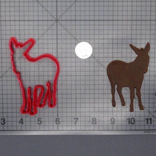 Donkey 266-F208 Cookie Cutter Silhouette