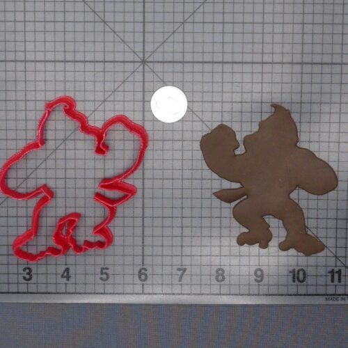 Donkey Kong Body 266-F281 Cookie Cutter Silhouette