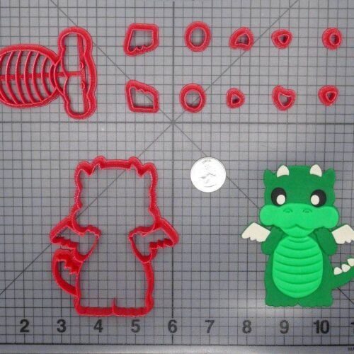 Dragon Body 266-F123 Cookie Cutter Set