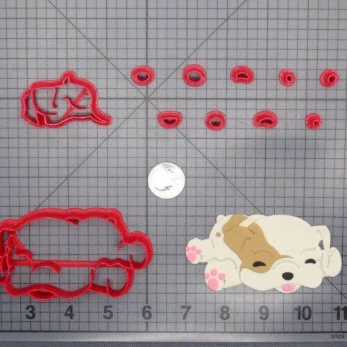 English Bulldog Dog Body 266-E677 Cookie Cutter Set