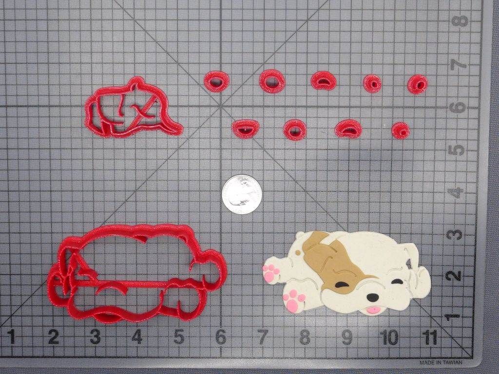 English Bulldog Dog Body 266-E677 Cookie Cutter Set