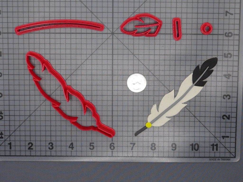 Feather 266-F477 Cookie Cutter Set