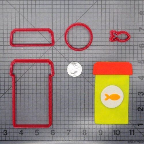 Fish Food 266-F079 Cookie Cutter Set