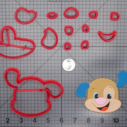 Fisher Price - Puppy Dog Head 266-F154 Cookie Cutter Set