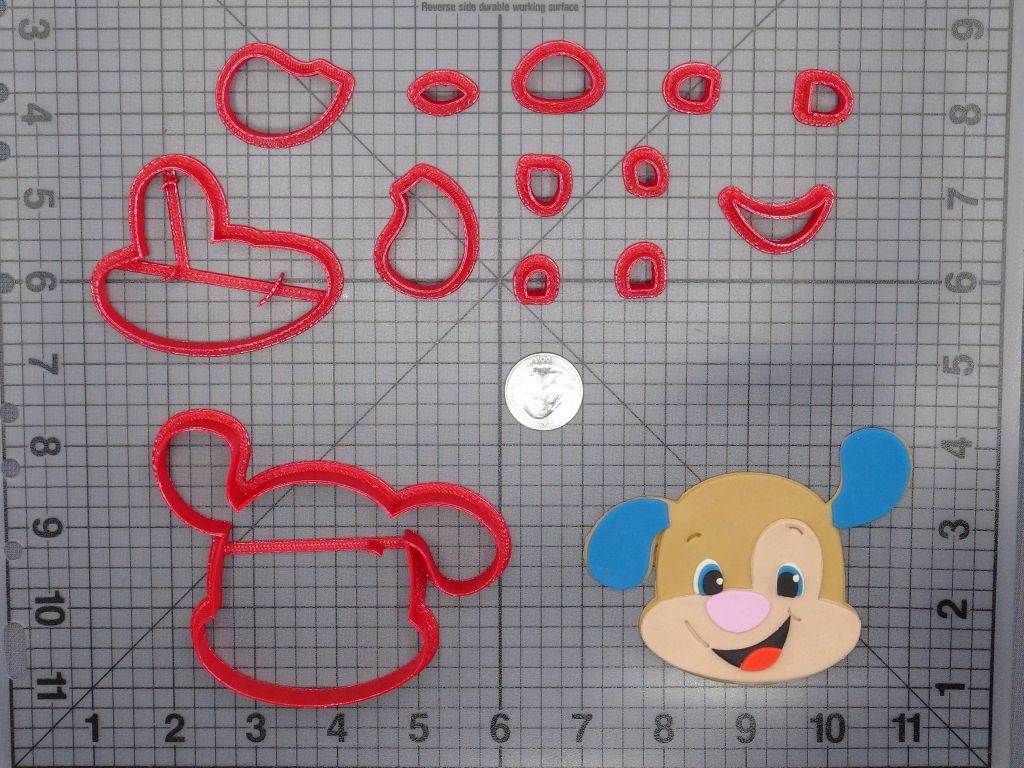 Fisher Price - Puppy Dog Head 266-F154 Cookie Cutter Set