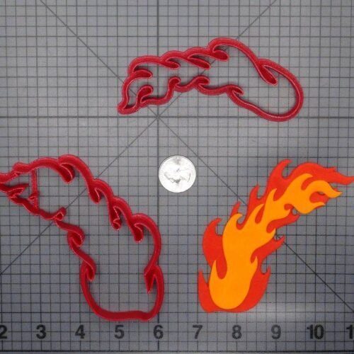 Flames 266-F302 Cookie Cutter Set