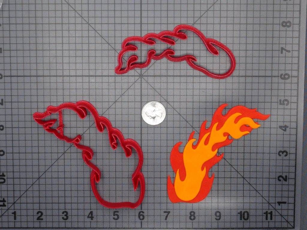 Flames 266-F302 Cookie Cutter Set