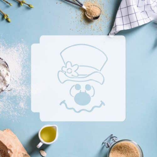 Frosty the Snowman Face 783-D991 Stencil
