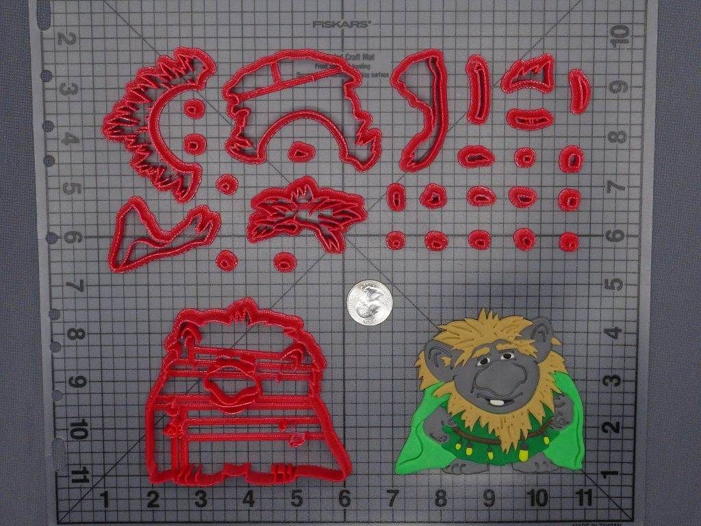 Frozen - Grand Pabbie Body 266-F435 Cookie Cutter Set