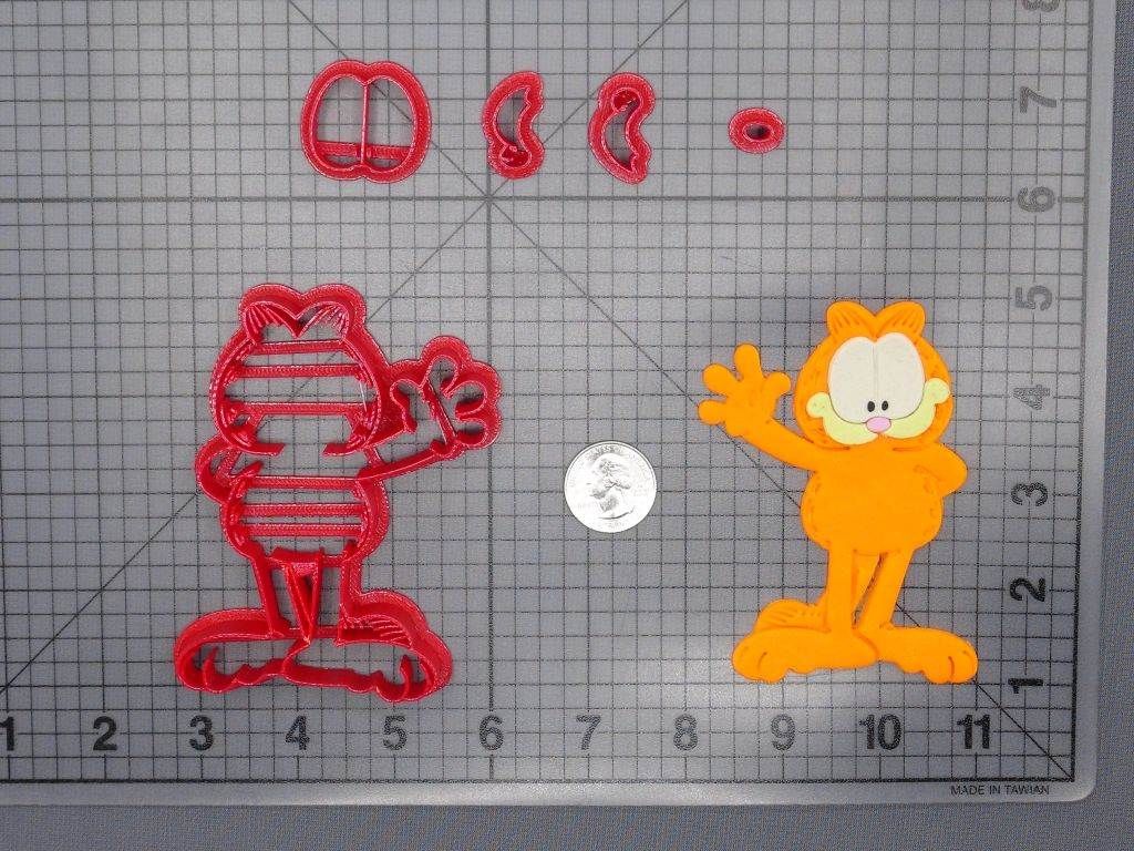 Garfield Body 266-F118 Cookie Cutter Set