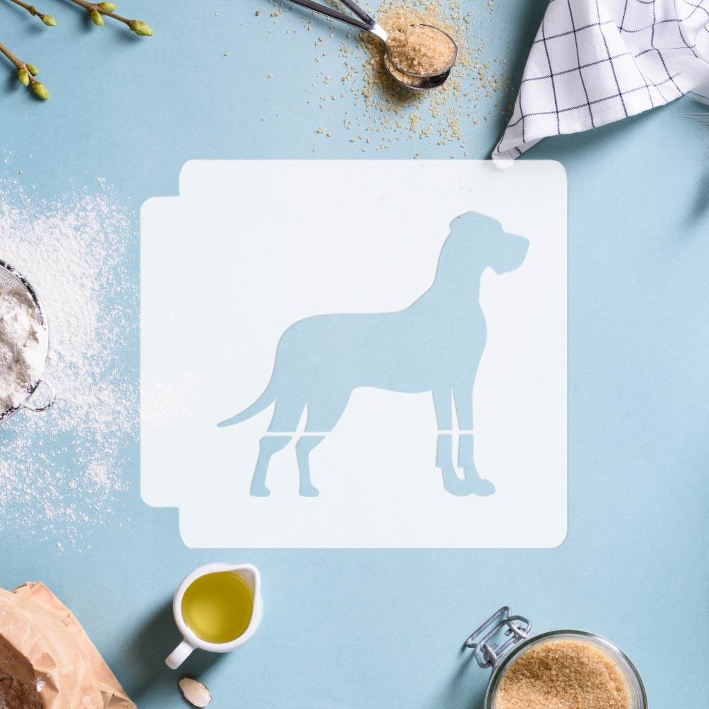 Great Dane Dog Body 783-D473 Stencil