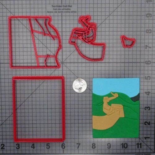 Great Wall of China 266-F267 Cookie Cutter Set