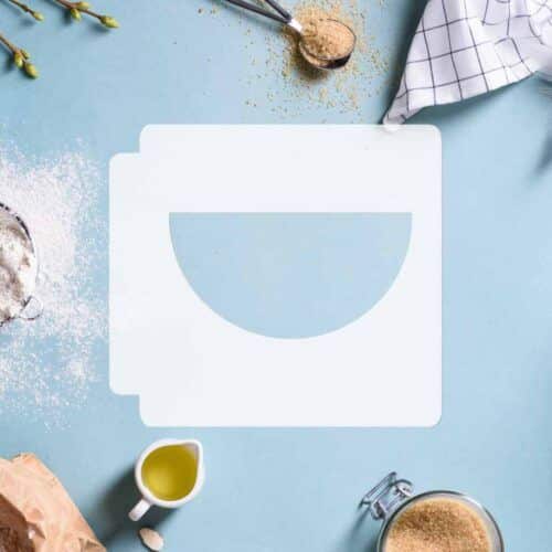 Half Circle 783-D209 Stencil