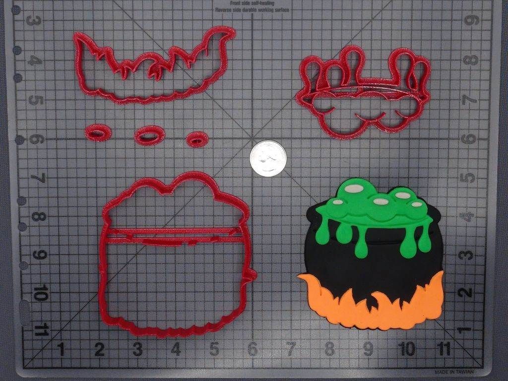 Halloween - Cauldron 266-F512 Cookie Cutter Set