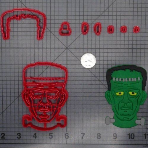 Halloween - Frankenstein Head 266-F518 Cookie Cutter Set