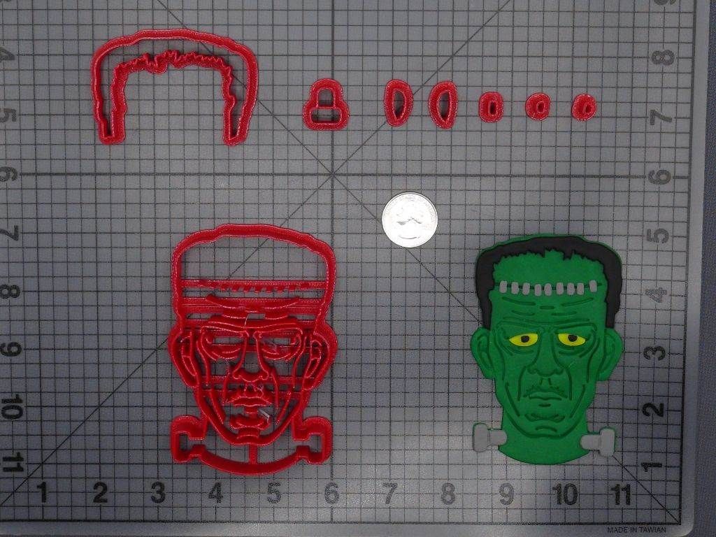 Halloween - Frankenstein Head 266-F518 Cookie Cutter Set