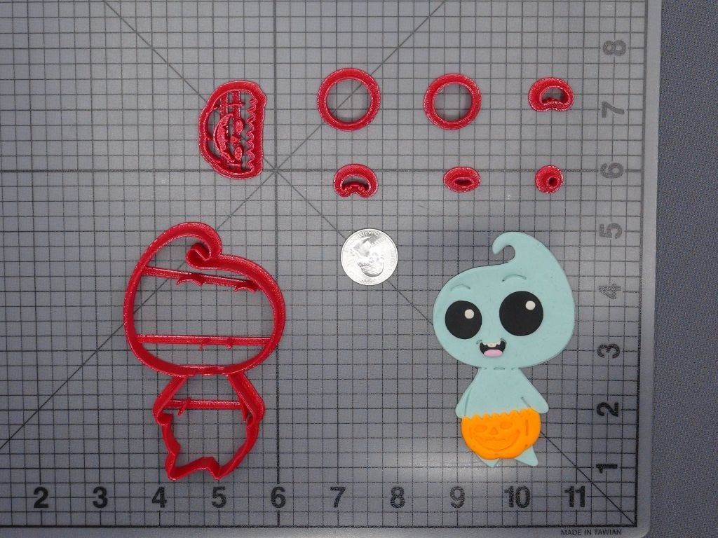 Halloween - Ghost in Jack O Lantern 266-F510 Cookie Cutter Set