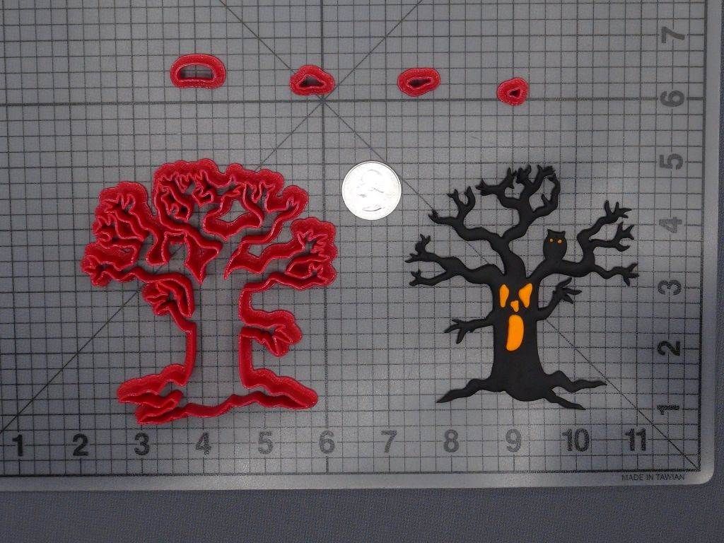 Halloween - Spooky Tree with Owl 266-F515 Cookie Cutter Set