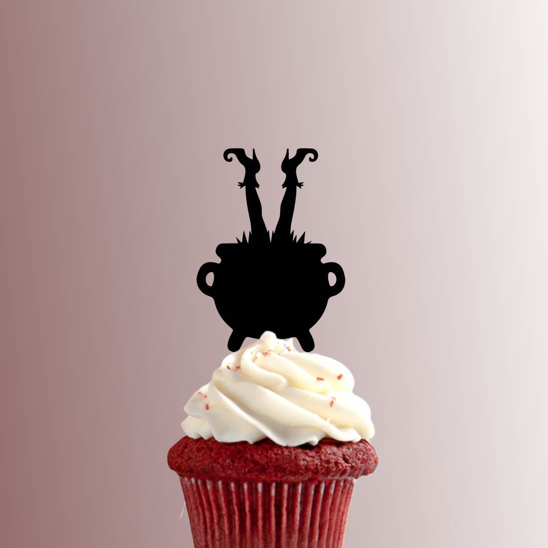 Halloween - Witch in Cauldron 228-402 Cupcake Topper