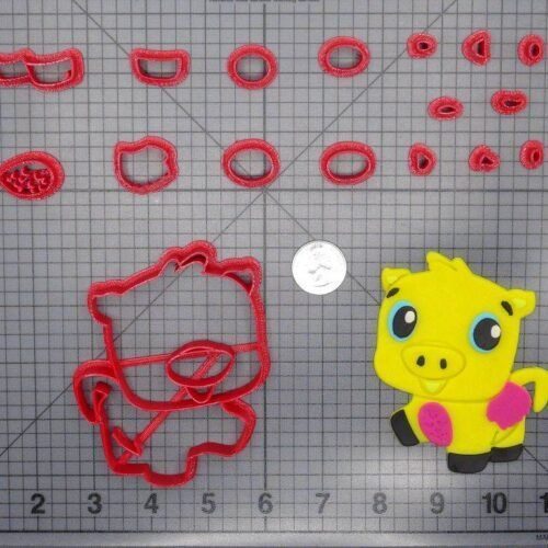 Hatchimals - Pigpiper Pig 266-F098 Cookie Cutter Set