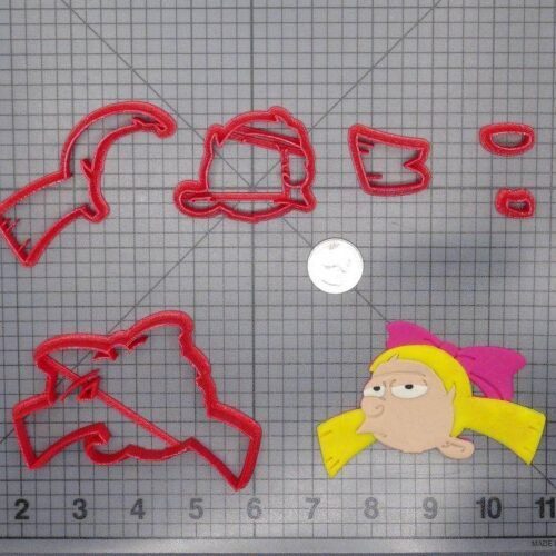 Hey Arnold - Helga Head 266-F183 Cookie Cutter Set