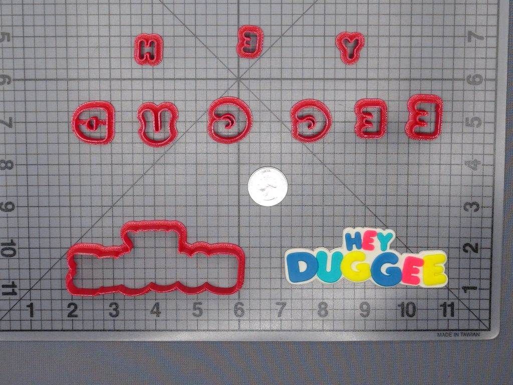 Hey Duggee Logo 266-F088 Cookie Cutter Set