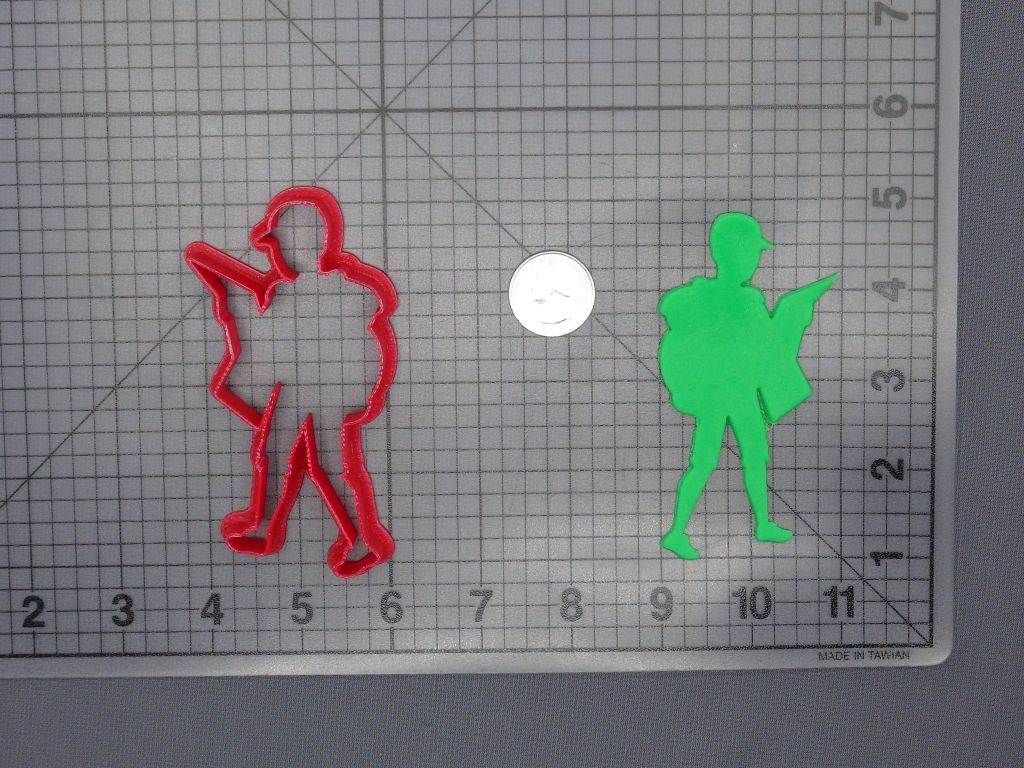 Hiker 266-F205 Cookie Cutter Silhouette