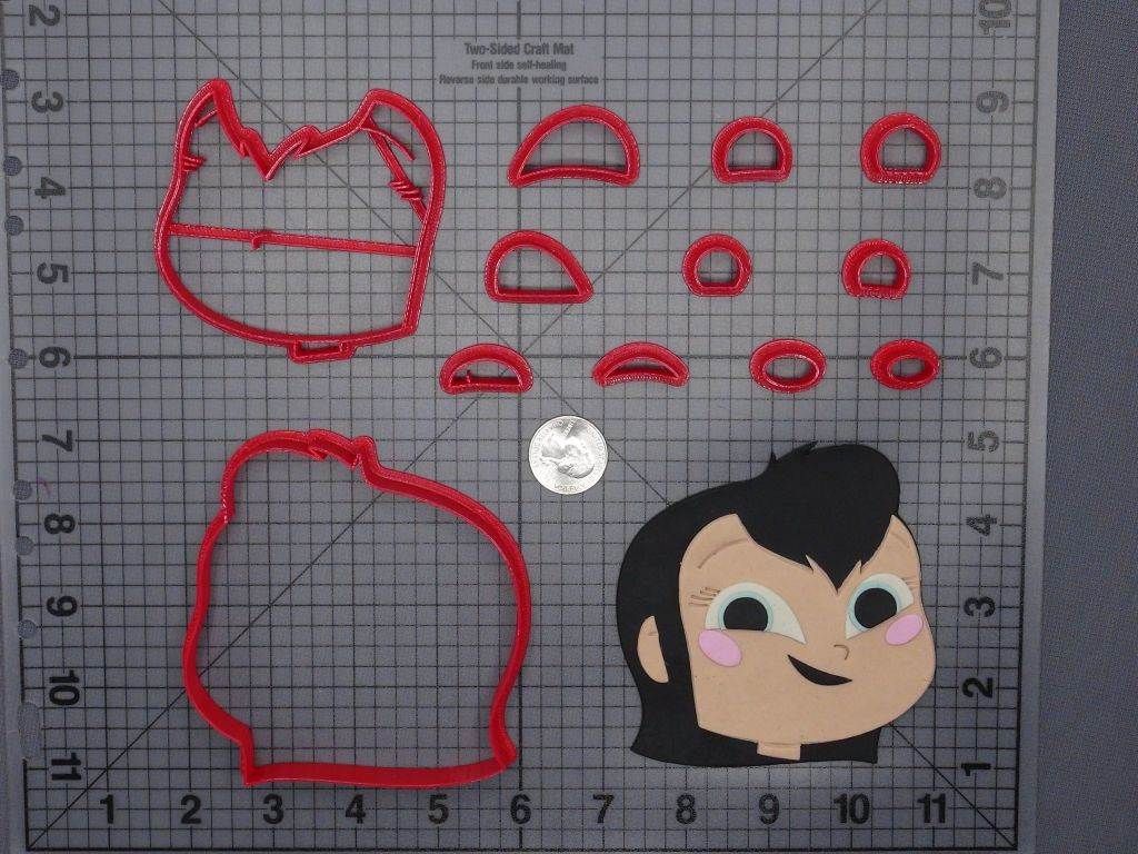 Hotel Transylvania - Mavis Head 266-F544 Cookie Cutter Set