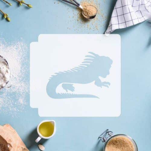 Iguana Body 783-D578 Stencil