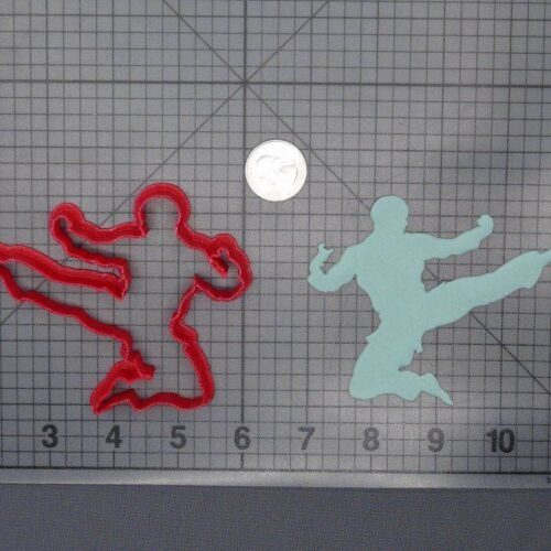 Karate Move 266-F461 Cookie Cutter Silhouette