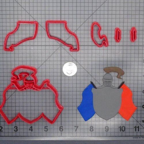 Knight and Shield 266-E900 Cookie Cutter Set